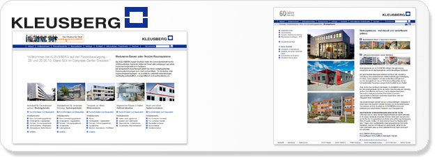 Relaunch Internetauftritt KLEUSBERG GmbH & Co. KG