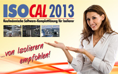 ISOCAL2013 - Software f&uuml;r Isolierer